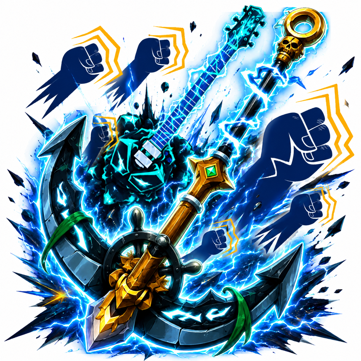 ACC SHARK ANCHOR-CDK RANDOM LEVEL